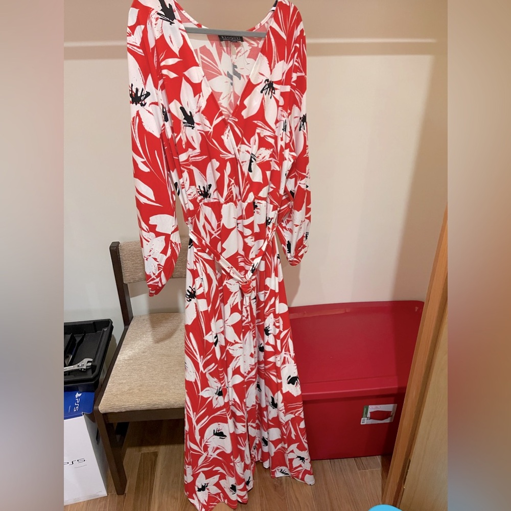 Eloquii plus size long sleeve dress